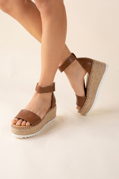 GIULIA Espadrille Wedge Sandals