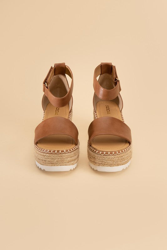 GIULIA Espadrille Wedge Sandals