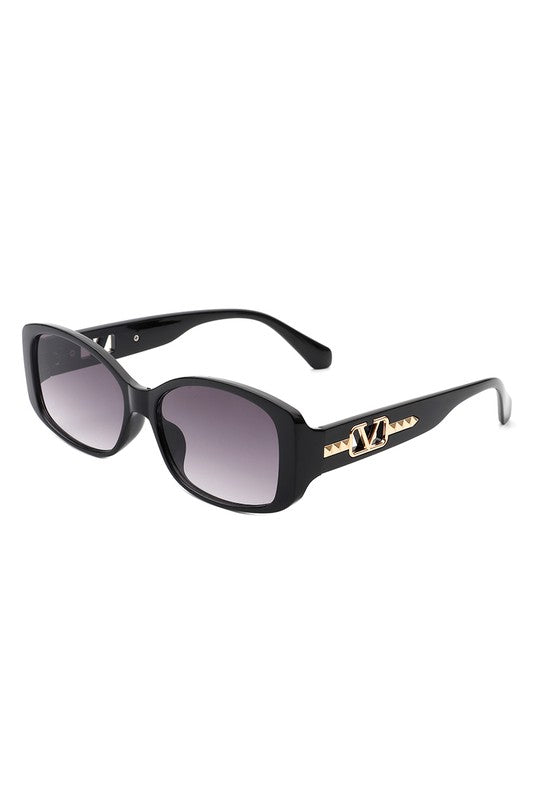 Rectangular Narrow Fashion Square Sunglasses