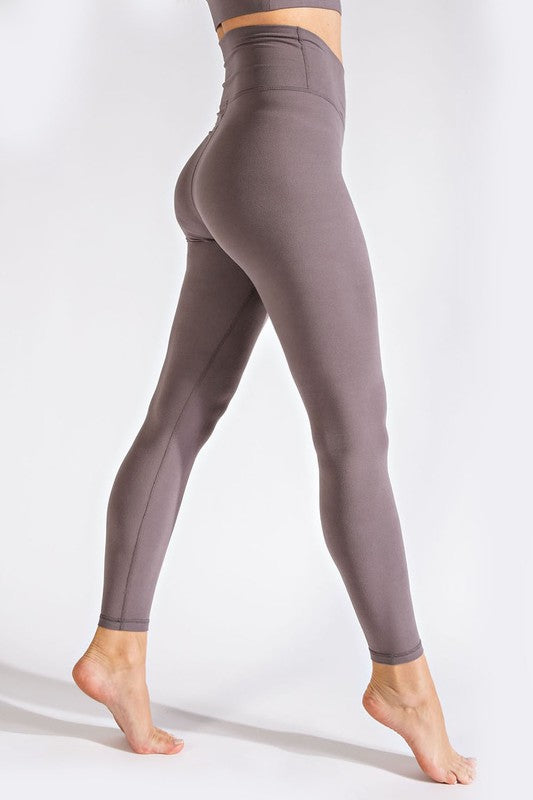 V Waist Full Length Leggings GOTIQUE Collections