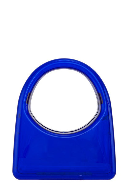 Square Shape Transparent Crossbody Bag