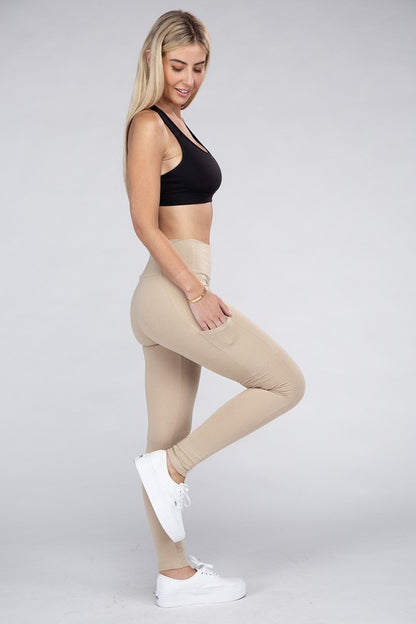 Active Leggings Featuring Concealed Pockets GOTIQUE Collections