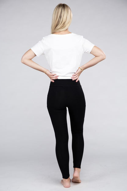 Active Leggings Featuring Concealed Pockets GOTIQUE Collections