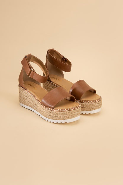 GIULIA Espadrille Wedge Sandals