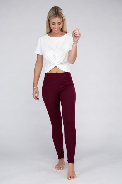 Active Leggings Featuring Concealed Pockets GOTIQUE Collections