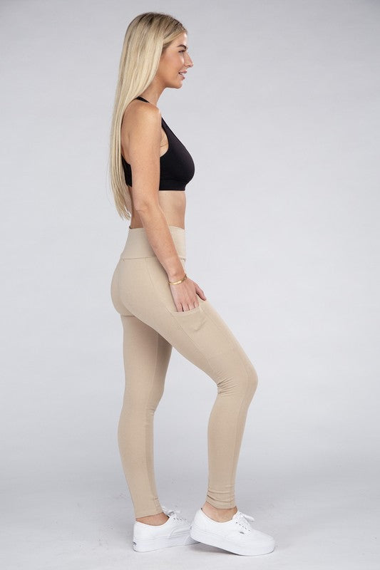 Active Leggings Featuring Concealed Pockets GOTIQUE Collections