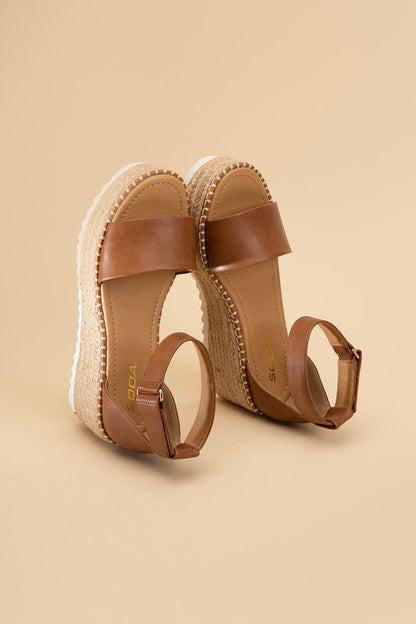 GIULIA Espadrille Wedge Sandals