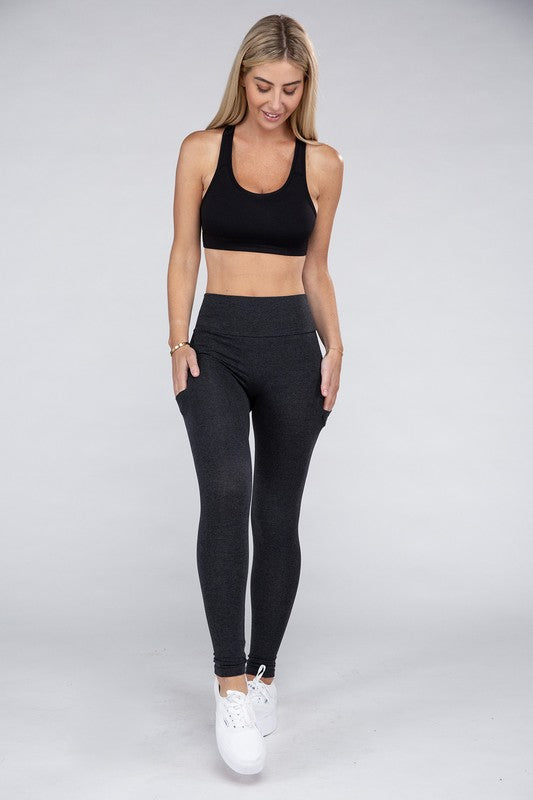 Active Leggings Featuring Concealed Pockets GOTIQUE Collections