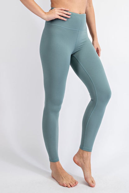 Butter Soft Basic Full Length Leggings GOTIQUE Collections