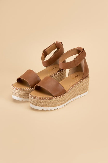 GIULIA Espadrille Wedge Sandals