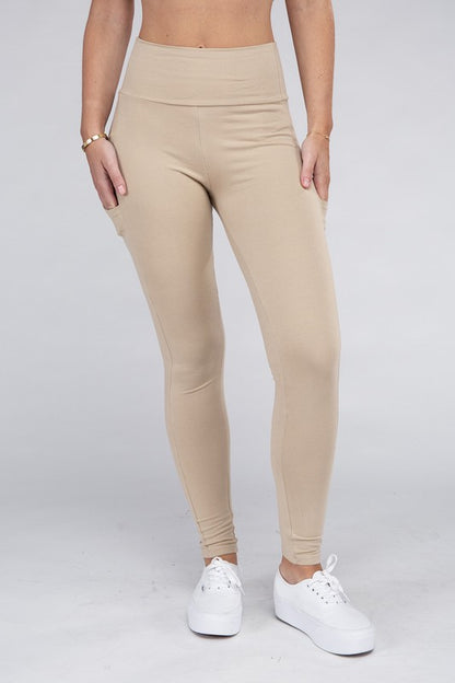 Active Leggings Featuring Concealed Pockets GOTIQUE Collections