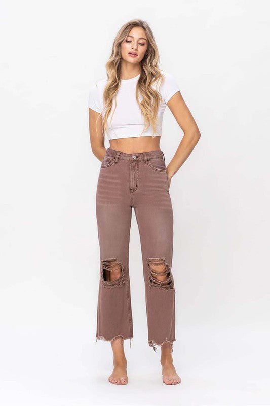 90's Vintage Crop Flare Jean GOTIQUE Collections