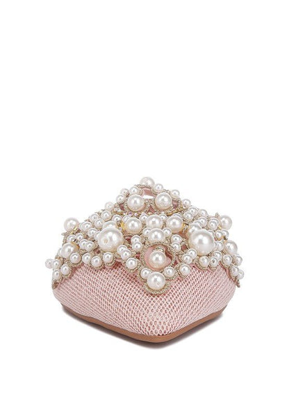 ASTRE Embellished Delicate Pearl Mules GOTIQUE Collections