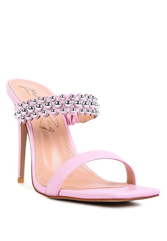 BANDY High Heel Metal Ball Sandals GOTIQUE Collections