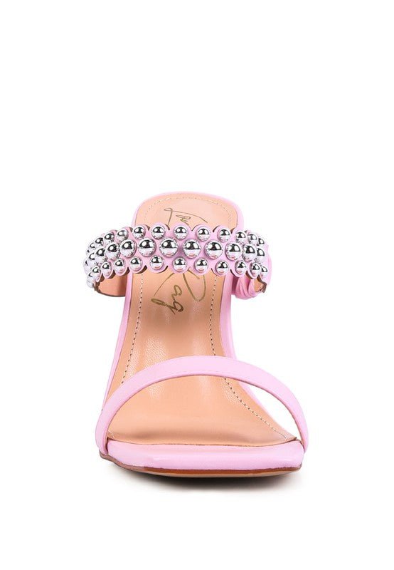 BANDY High Heel Metal Ball Sandals GOTIQUE Collections