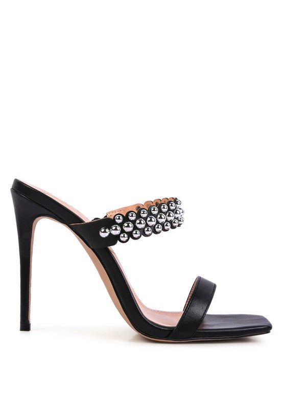 BANDY High Heel Metal Ball Sandals GOTIQUE Collections