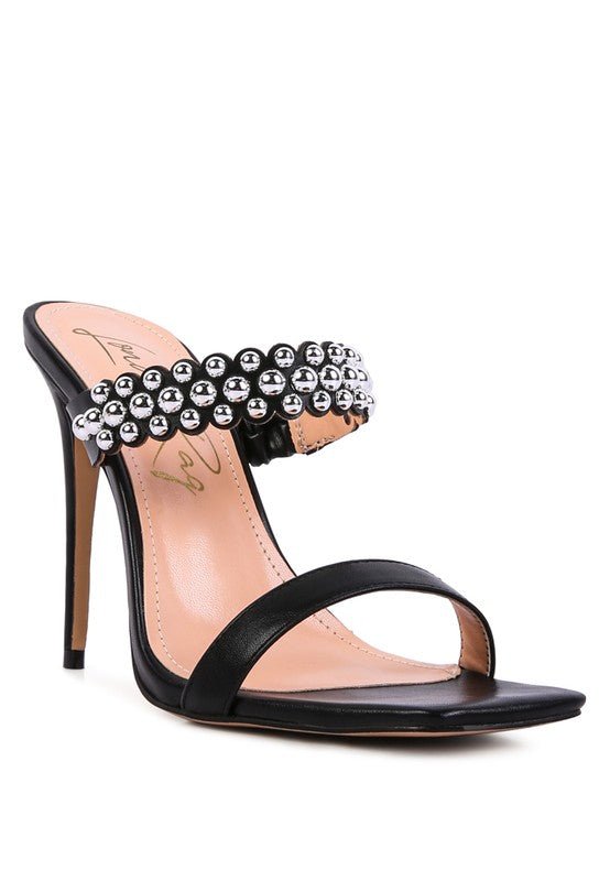 BANDY High Heel Metal Ball Sandals GOTIQUE Collections