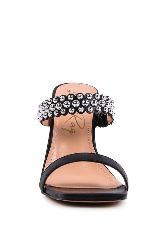 BANDY High Heel Metal Ball Sandals GOTIQUE Collections