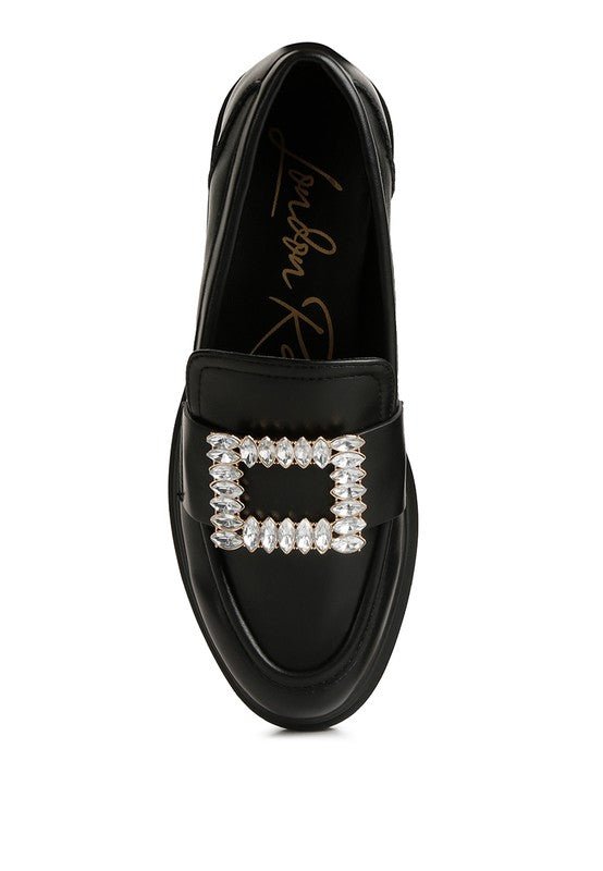 BOSSI Loafers With Buckle Embellishment GOTIQUE Collections