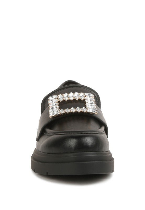 BOSSI Loafers With Buckle Embellishment GOTIQUE Collections