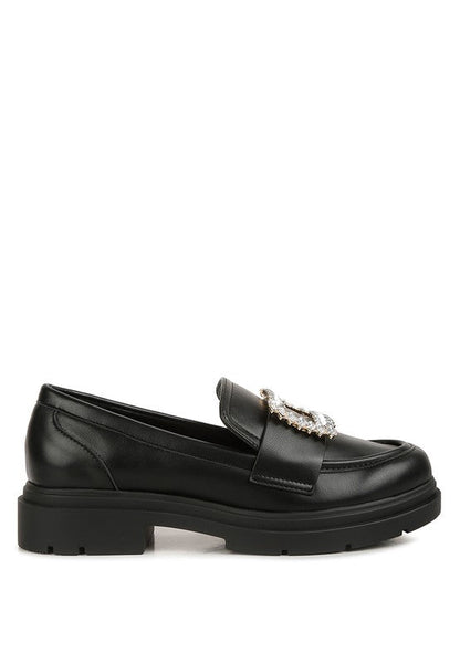 BOSSI Loafers With Buckle Embellishment GOTIQUE Collections