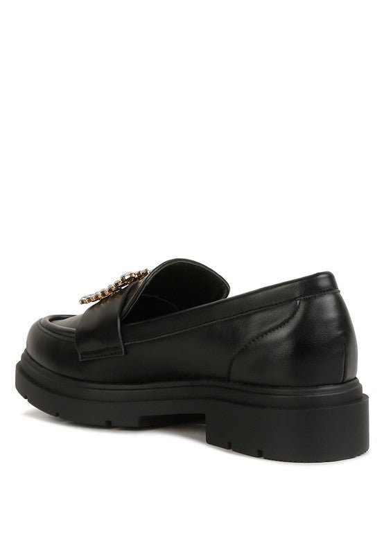 BOSSI Loafers With Buckle Embellishment GOTIQUE Collections