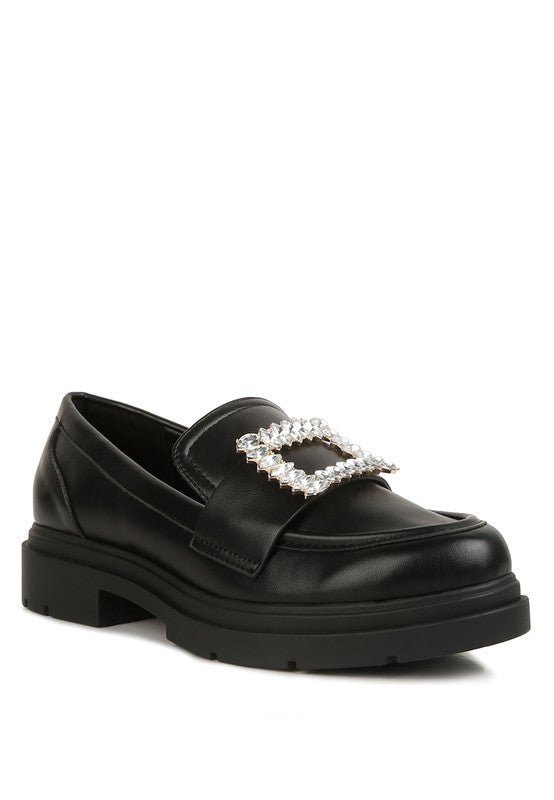 BOSSI Loafers With Buckle Embellishment GOTIQUE Collections