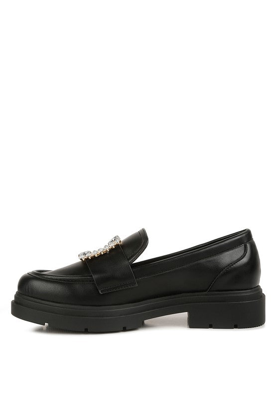 BOSSI Loafers With Buckle Embellishment GOTIQUE Collections