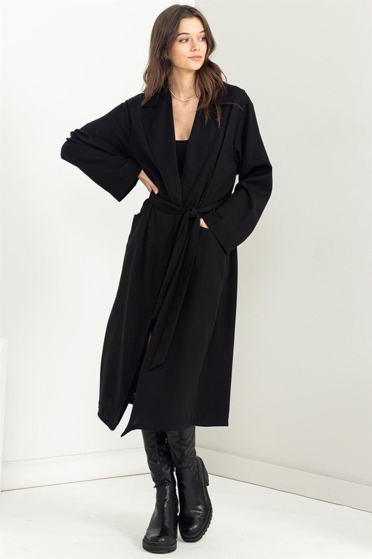 Belted Women's Trench Coat GOTIQUE Collections