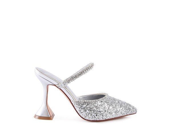 Crystal Elegance Heel Sandals GOTIQUE Collections