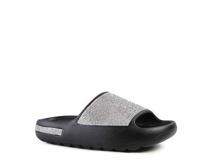 DUMBA Diamante Pool Sliders GOTIQUE Collections