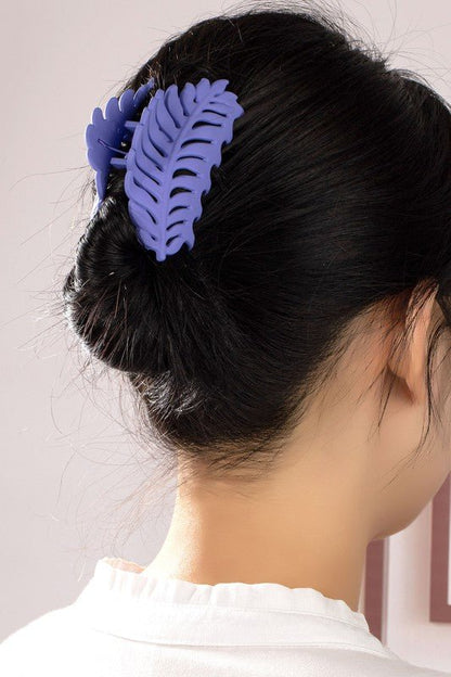 Feather Shape Hair Claw Clip GOTIQUE Collections