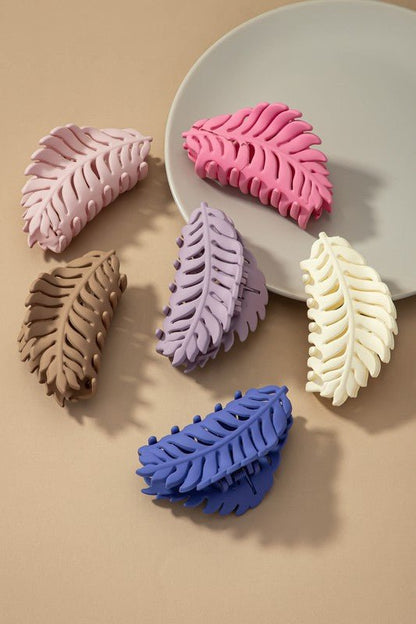 Feather Shape Hair Claw Clip GOTIQUE Collections