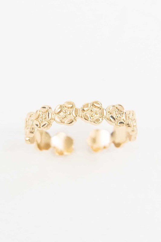 Golden Blossom Ear Cuffs GOTIQUE Collections