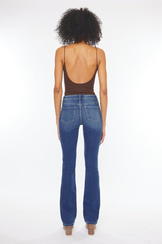 High Rise Bootcut Jeans GOTIQUE Collections