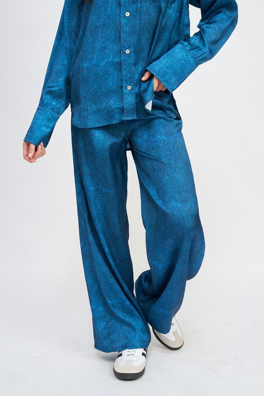 High-Waisted Wide Leg Pants GOTIQUE Collections