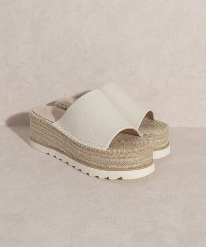 IVY Espadrille Platform Slide GOTIQUE Collections