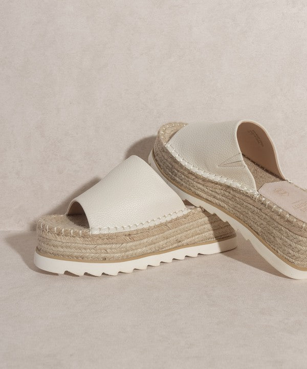 IVY Espadrille Platform Slide GOTIQUE Collections