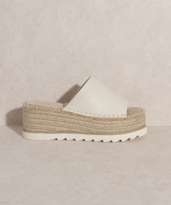 IVY Espadrille Platform Slide GOTIQUE Collections