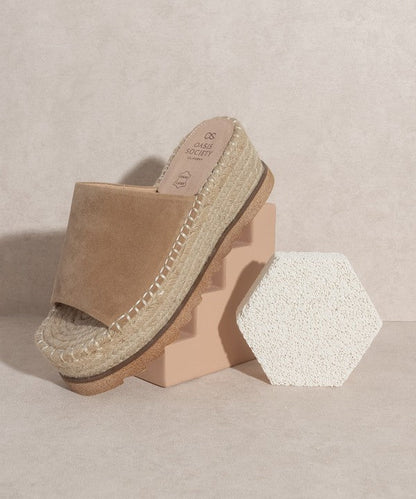 IVY Espadrille Platform Slide GOTIQUE Collections