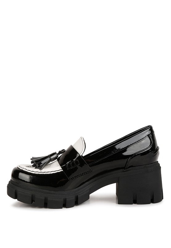 JONAH Tassels Detail Chunky Loafers GOTIQUE Collections