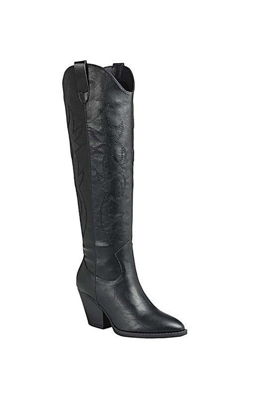 Knee High Western Boots GOTIQUE Collections