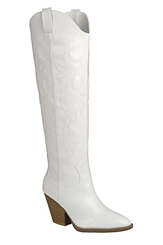 Knee High Western Boots GOTIQUE Collections