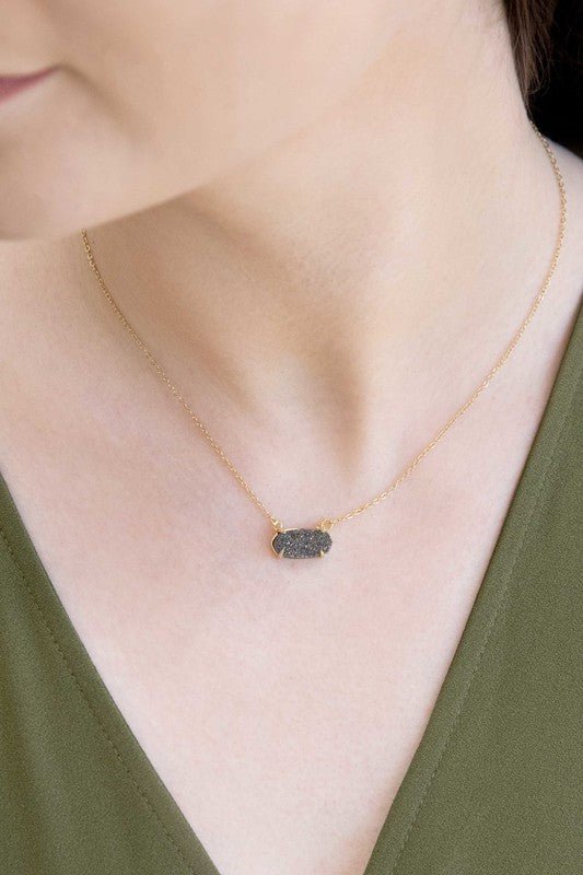 MARQUISE Druzy Necklace GOTIQUE Collections