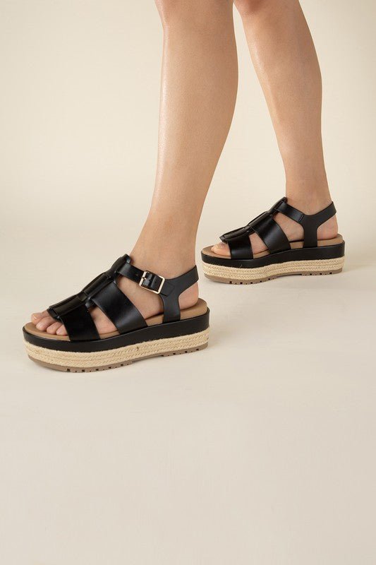 MCLEAN Espadrille Gladiator Sandals GOTIQUE Collections