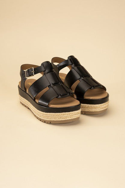 MCLEAN Espadrille Gladiator Sandals GOTIQUE Collections