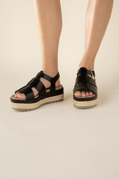 MCLEAN Espadrille Gladiator Sandals GOTIQUE Collections