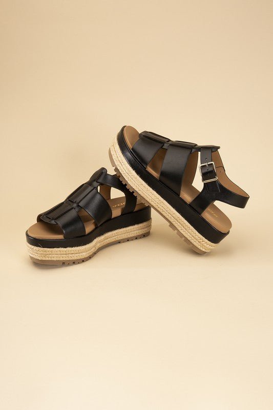 MCLEAN Espadrille Gladiator Sandals GOTIQUE Collections