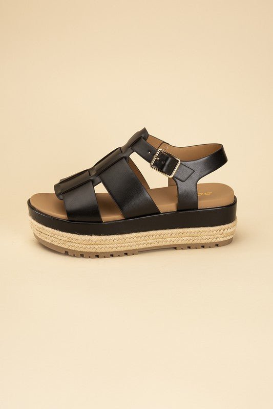 MCLEAN Espadrille Gladiator Sandals GOTIQUE Collections