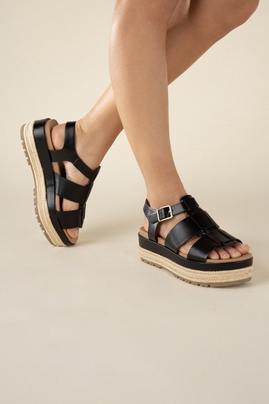 MCLEAN Espadrille Gladiator Sandals GOTIQUE Collections